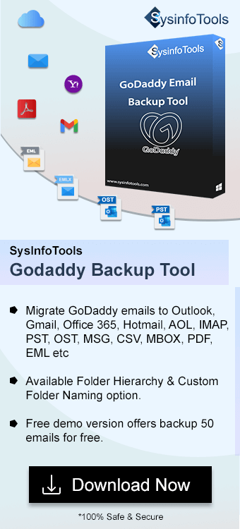 GoDaddy Email Backup Tool