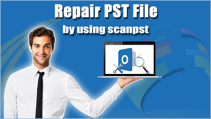 repair PST file via scanpst utility