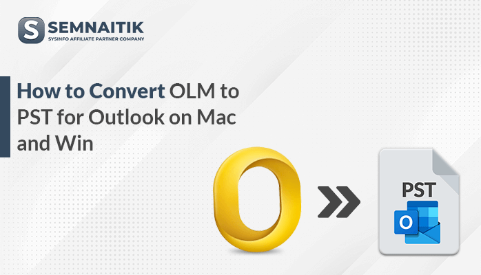 Convert OLM to PST