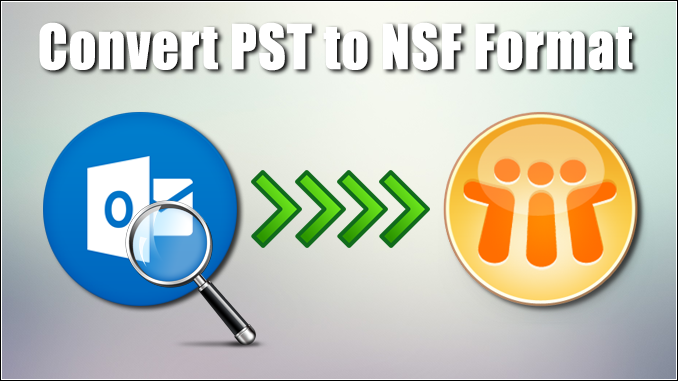 convert PST to NSF format