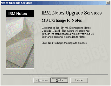 Exchange to Notes Migration - Convert EDB File to NSF Format