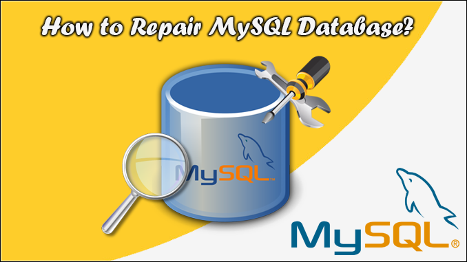 repair MySQL database manually