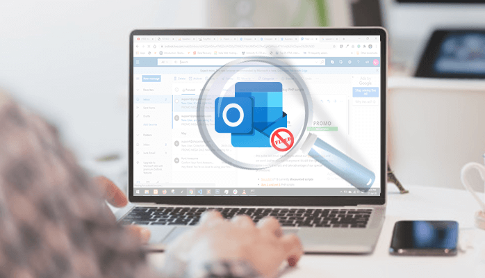 outlook search not working