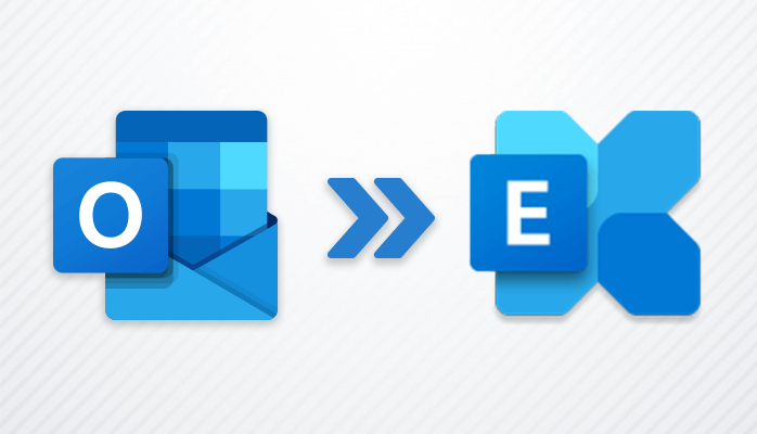 pst to exchange server