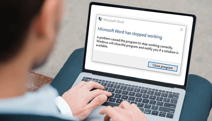 error Microsoft word has stopped working