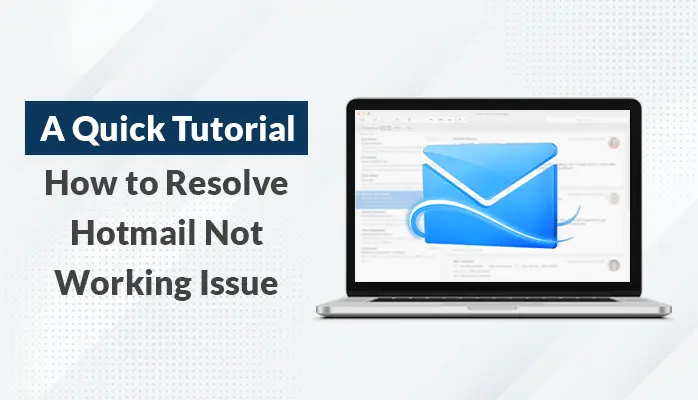 hotmail not working
