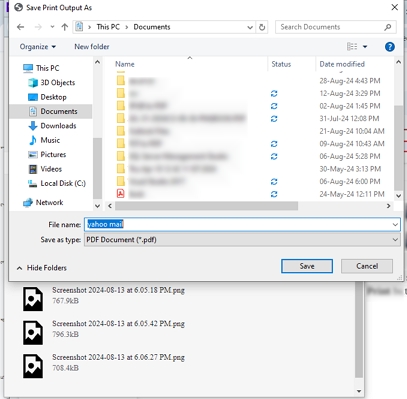 Yahoo Backup Tool Step 6