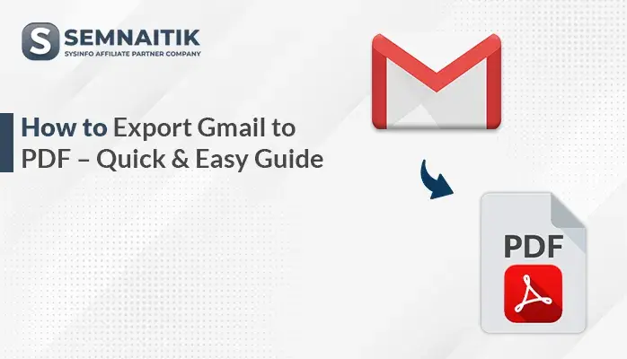 Export Gmail to PDF