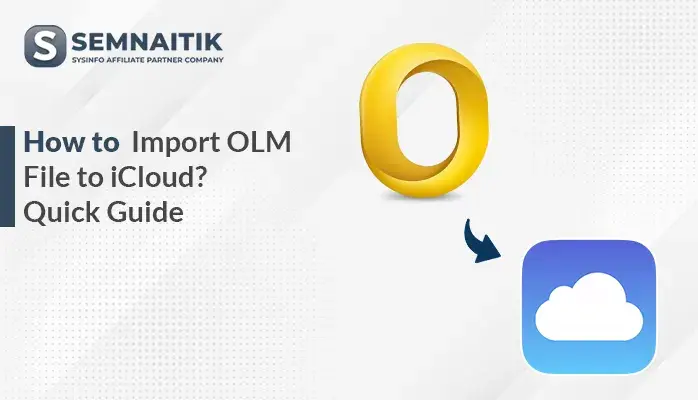 Import OLM file to iCloud