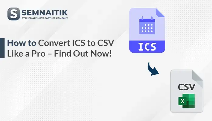 Convert ICS to CSV