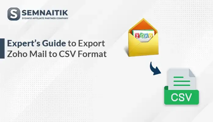Export Zoho Mail to CSV