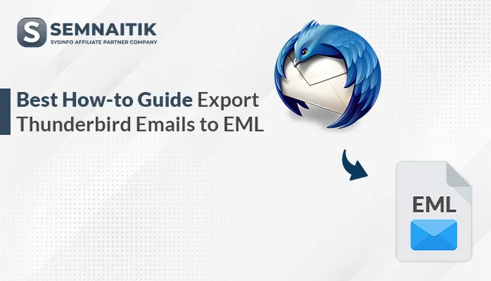Export Thunderbird Emails to EML
