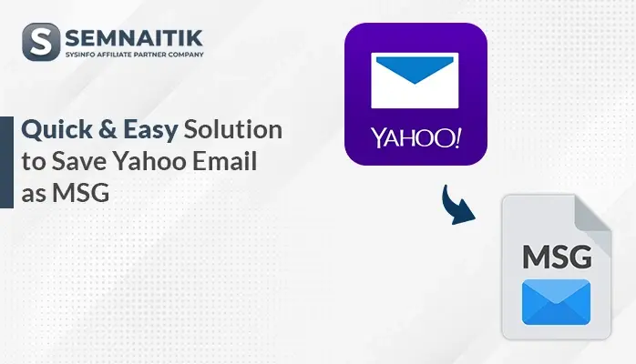 Save Yahoo Email as MSG