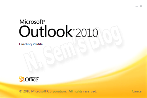 merge PST files in Outlook 2010