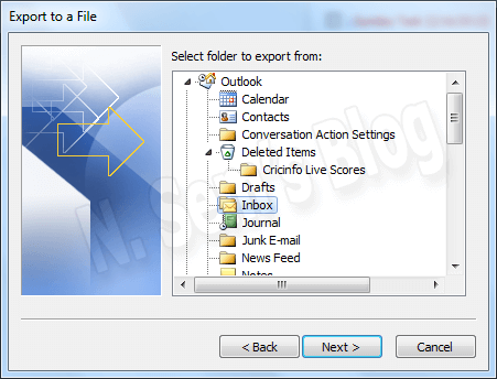 export pst to outlook express