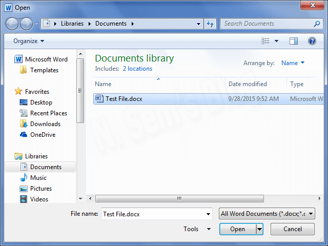 How to Open and Repair Word document?