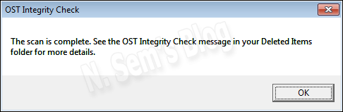 how to repair OST file