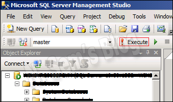 How to execute new query in SQL Server?