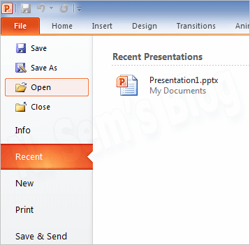 How to open and repair PowerPoint file?