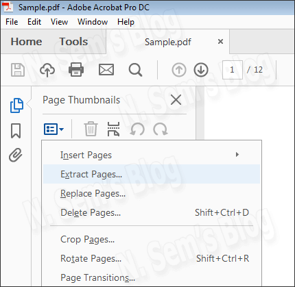 split PDF file into multiple parts