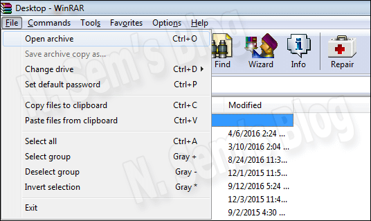 unexpected end of archive winrar fix