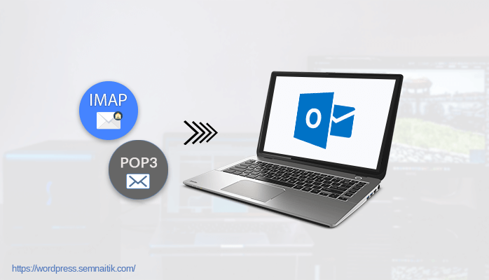 combining two email accounts in outlook