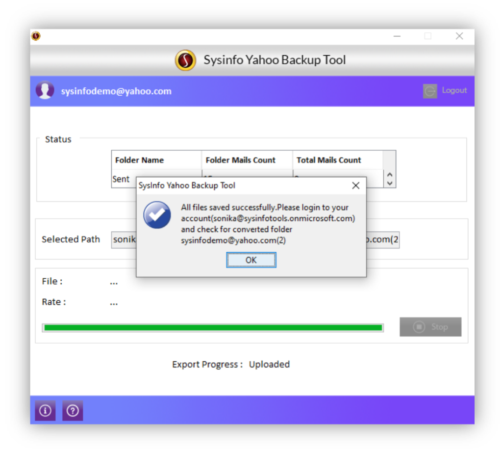 outlook 365 yahoo mail