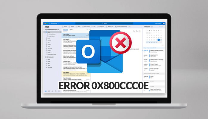 Outlook Error 0x800ccc0e