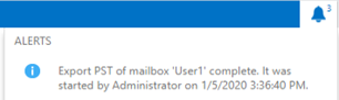 export pst to mailbox