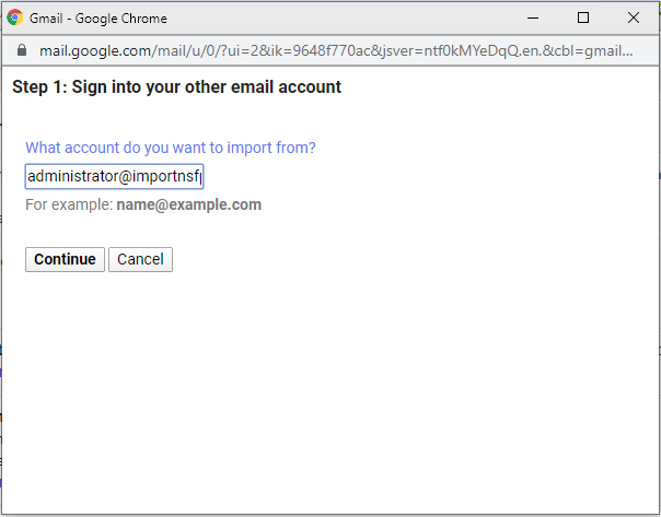 enter zoho mail id